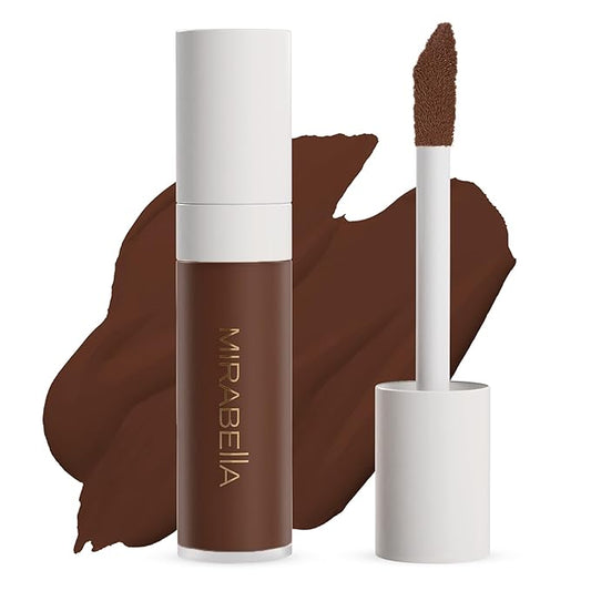 Mirabella Invincible For All Perfecting Under Eye Concealer Full Coverage - Hydrating Makeup Concealer for Dark Circles, Fine Lines & Wrinkles w/Hyaluronic Acid - Deep D230-VivaGrace Women