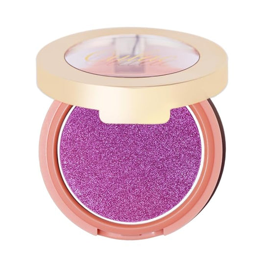 Oulac Luminisers Powdery Blush for Cheeks Sliky Glow,Brighten Skin As Highlighter Blush Makeup, Shimmer Blusher,Buildable and Vegan Cosmetics,4.8g F13 Carnival-VivaGrace Women