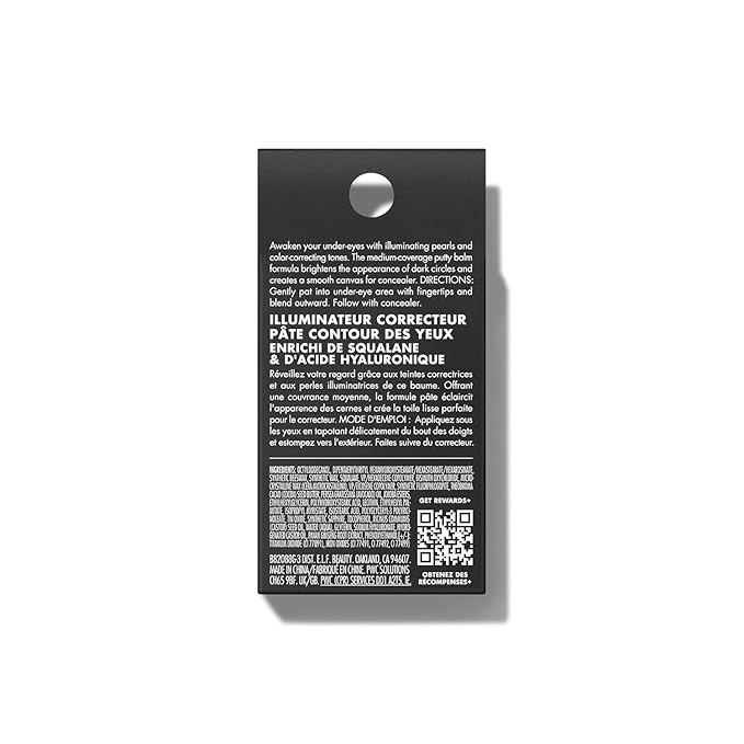 e.l.f. Putty Color-Correcting Eye Brightener, Under-eye Brightener & Primer Reduces Appearance Of Dark Circles, Vegan & Cruelty-Free, Deep/Rich-VivaGrace Women