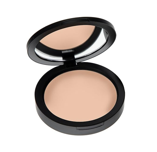 Mineral Dual Powder in Due Date (Medium) | 4-in-1 Pressed Mineral Foundation with SPF 15 for Flawless Glow & Soft Looking Skin | Oil Free, Talc Free, Gluten Free | 0.45 Oz | by Mommy Makeup-VivaGrace Women