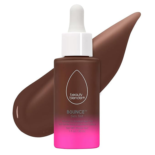 Beautyblender 12-Hour Always on Radiant Skin Tint, Breathable Serum Foundation Stays Put for All Day Long Wear, Infused with Hyaluronic Acid & Niacinamide, Deep 5-VivaGrace Women