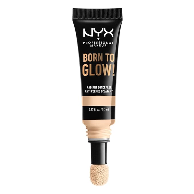NYX PROFESSIONAL MAKEUP Born To Glow Radiant Concealer, Medium Coverage - Pale-VivaGrace Women