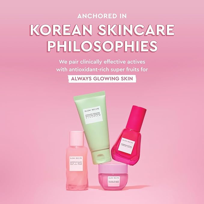 Glow Recipe Hue Drops - Mini Tinted Face Serum - Bronzing Drops to Brighten & Hydrate - Skincare Makeup Primer & Liquid Highlighter to Blur Pores for a Radiant, Even Skin Tone - Sun Glow (15ml)-VivaGrace Women