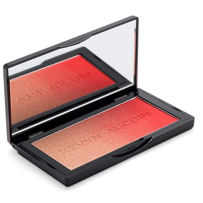 Kevyn Aucoin The Neo-Blush, Sunset: Blush makeup compact. Trio palette of gradient colors. Blends pearl, satin & matte finishes for highlighting cheeks. Personalized looks - natural to pop of color.-VivaGrace Women