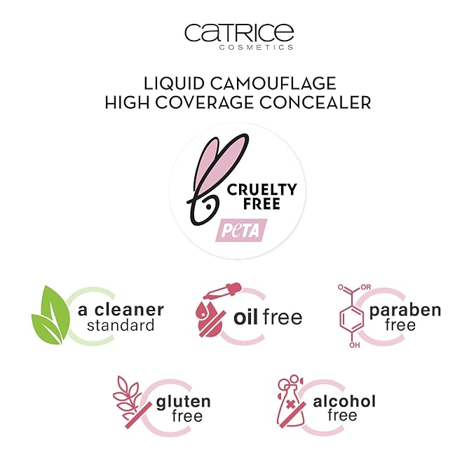 Catrice Liquid Camouflage Concealer (050 Rosy Ash) - Ultra Long Lasting Concealer for Optimal Coverage-VivaGrace Women