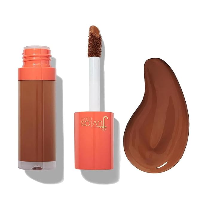 Juvia's Place I Am Magic Liquid Concealer J8 - Deep Dark w/Warm Undertone / 0.34 fl oz, Full Coverage Concealer, Makeup Concealer, Hydrating Concealer, Waterproof Concealer, Long Wear Concealer-VivaGrace Women