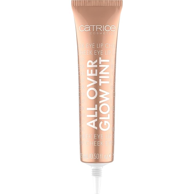 Catrice | All Over Glow Tint | Multi-Use Liquid Highlighter | Eyes, Cheeks, Lips & Body |WIth Vitamin C & Niacinamide, | Long-lasting & Lightweight | Vegan & Cruelty Free (030 | Sun Dip)-VivaGrace Women
