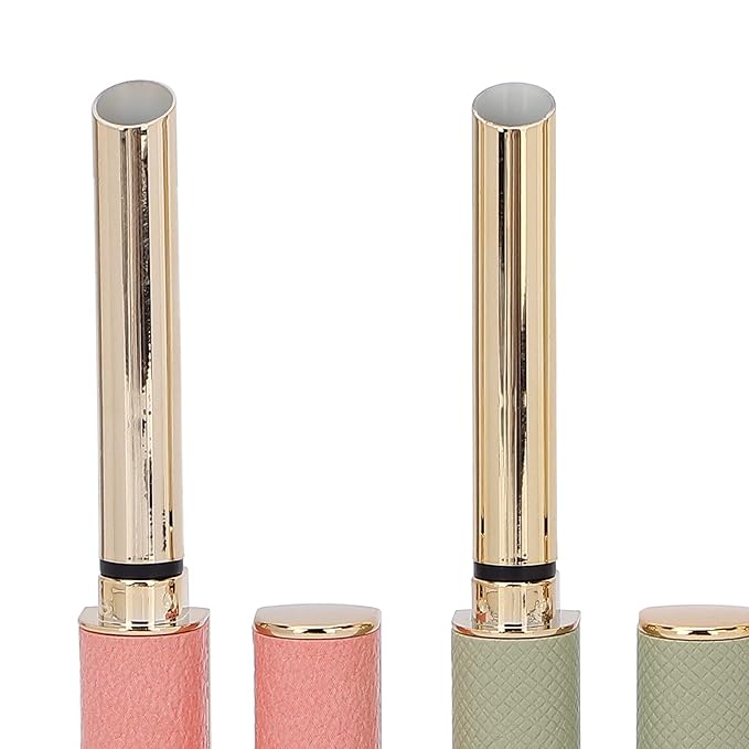 Sonew Empty Lipstick Tubes, 4Pcs Refillable DIY Lip Balm Tube Containers, Reusable Storage Containers Lip Balm Making Kit-VivaGrace Women