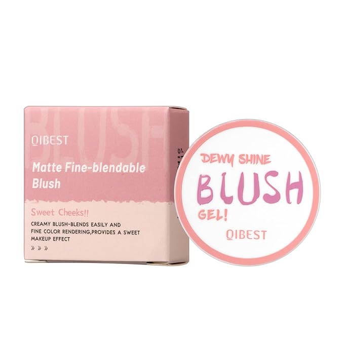 Warm Change Blush Clear Color Change Moisturizing Natural Nude Long-lasting All-Day Face Enhancing Makeup Color,-VivaGrace Women