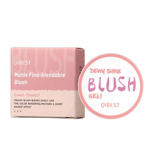 Warm Change Blush Clear Color Change Moisturizing Natural Nude Long-lasting All-Day Face Enhancing Makeup Color,-VivaGrace Women