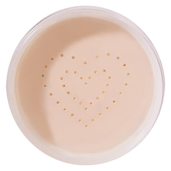 Kimchi Chic Beauty Puff Puff Pass Set and Bake Powder, Loose Face Powder with Extra Fluffy Setting Powder Puff, Soft Peach Face Makeup for Uneven Skin Tone, 04 Peachy-VivaGrace Women