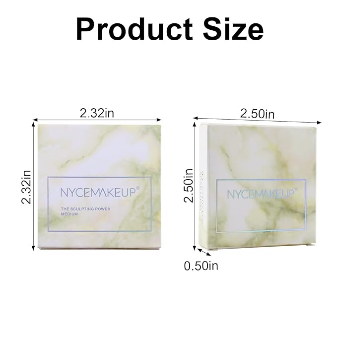 Face Highlighter Makeup Palette, Shimmer Glitter Diamond Sparkly Highlighters Makeup Palette Powder for Face Body Cheek Skin 03# Champagne Gold-VivaGrace Women