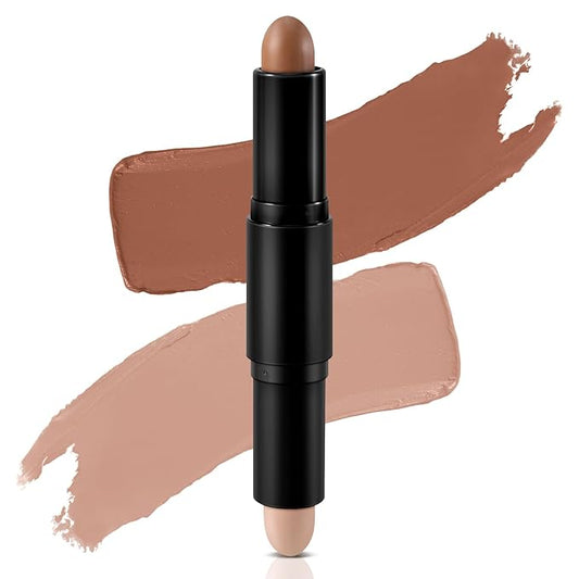 Cream Contour Stick Bronzer Highlighter Face Shaping & Contouring Matte Makeup Long Lasting Waterproof-VivaGrace Women