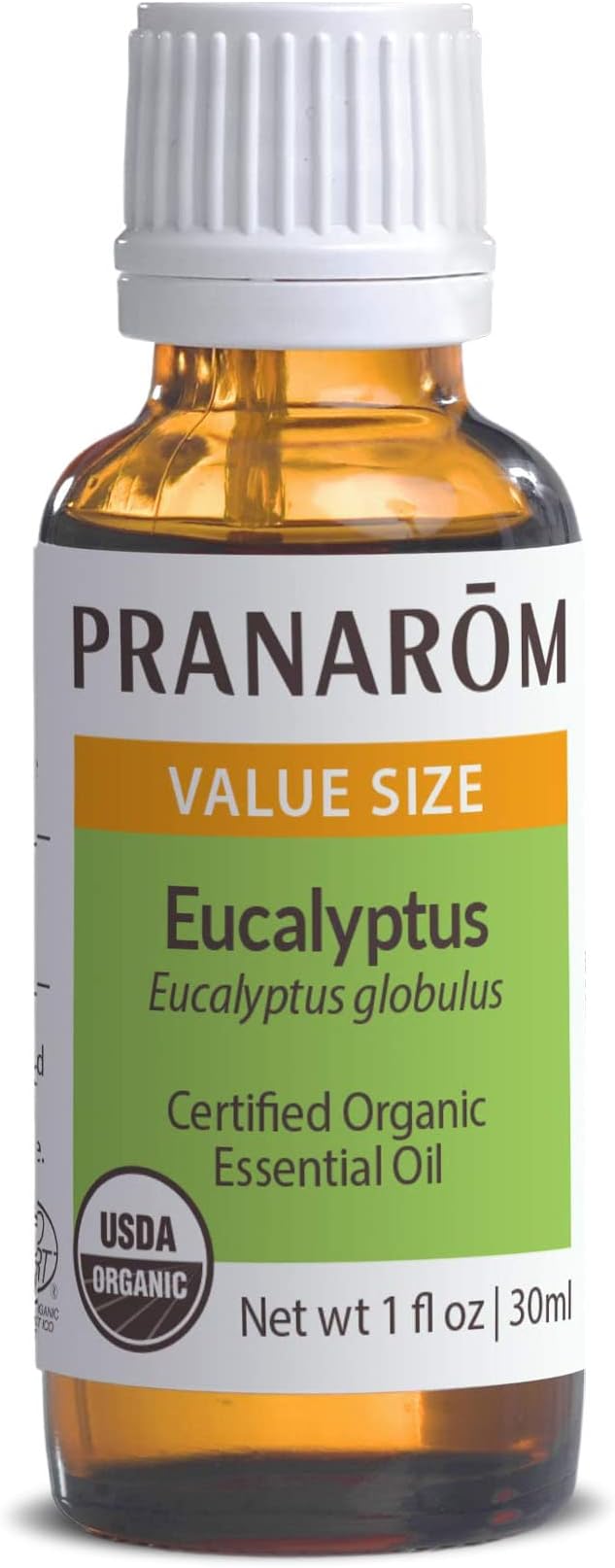 Pranarom USDA Certified Organic Eucalyptus Globulus Essential Oil (30ml), 100% Pure Undiluted Therapeutic Grade from Portugal for Aromatherapy, Diffuser, Topical Care, Relaxation-VivaGrace Women