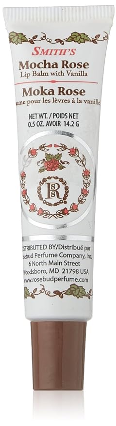 Rosebud Lip Balm Tube, Mocha Rose, 5 Ounce-VivaGrace Women