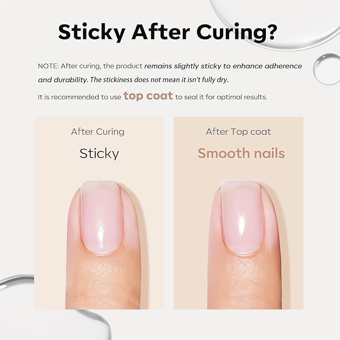 modelones Builder Nail Gel, 7-in-One Clear Builder for Nails, LED Lamp Cured Color Rubber Base Gel Polish Coat Strengthener Thickening Extension Rhinestone Glue in a Bottle for DIY Home Salon Gifts-VivaGrace Women