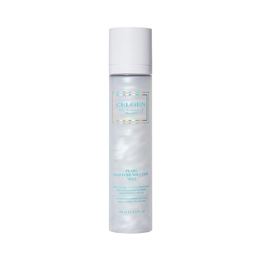 CELGEN] Pearl Moisture Solution Mist – 3-in-1 Toner, Makeup Primer & Setting Spray, Brightening & Hydrating Face Mist, 4.9 Fl. Oz./145ml-VivaGrace Women