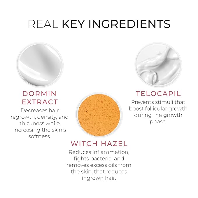 DS Labs Keramene Hair Inhibitor for Face & Body - Reduces Hair Visibility, Softens Texture, Minimizes Growth Over Time, Paraben-Free Formula with Witch Hazel, With Nanosome Technology, 6 Fl Oz-VivaGrace Women