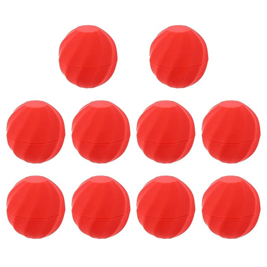 FRCOLOR Lip Balm Tubes Jar Lip Gloss 10Pcs Empty Lip Lip Balm Bottles Filling Lipstick Box Empty Lip Balm Sphere Containers Balm Sphere Containers Lip Balm Tube Refillable Lip Balm Containers-VivaGrace Women