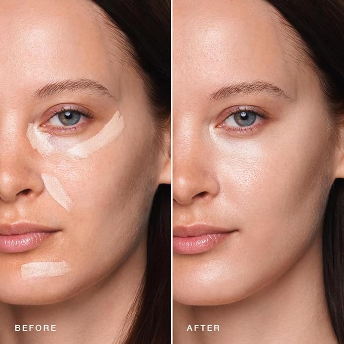 Jouer Essential High Coverage Concealer Pen - Under Eye Concealer for Dark Circles - Brightening Makeup for Eye Circles - Color Corrector Eye Primer with Hyaluronic Acid and Vitamin E-VivaGrace Women