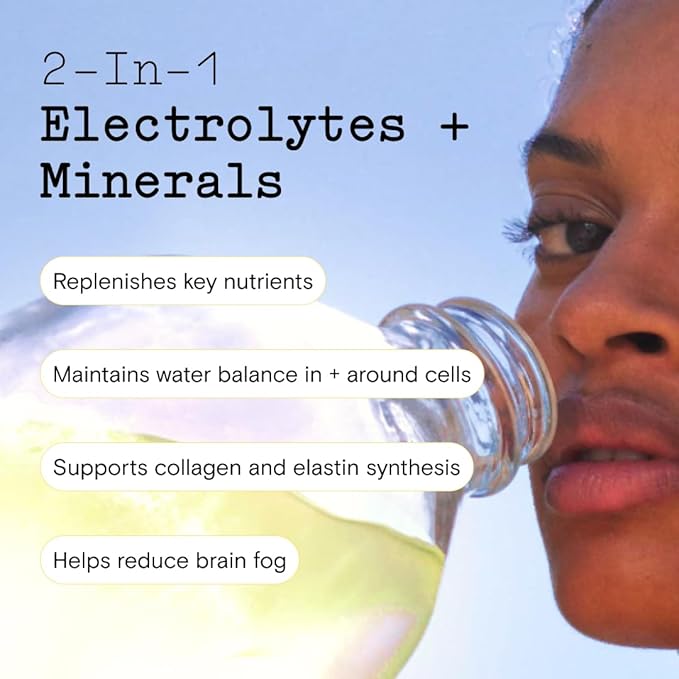 Moon Juice - Mini Dew Electrolytes Powder - Pomelo Grapefruit (30 Servings) - 2in1 Electrolytes & Minerals - Hydration Powder - Magnesium, Calcium, Potassium & Pink Salt - Sugar Free, Vegan, Non GMO-VivaGrace Women