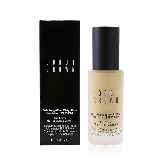 BOBBI BROWN SKIN LONG-WEAR WEIGHTLESS FOUNDATION BROAD SPECTRUM SPF 15 - COOL BEIGE-VivaGrace Women
