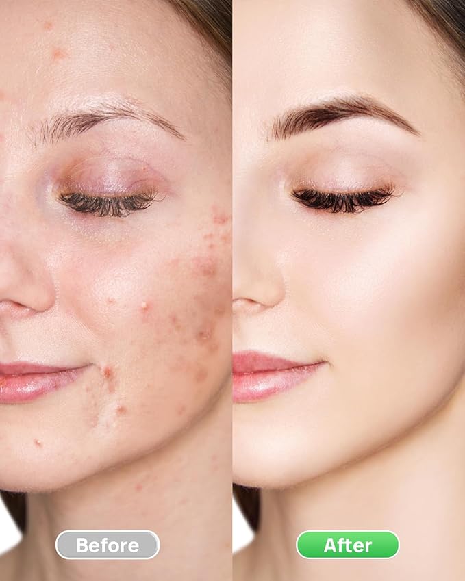 Green Primer Color Correcting for Face Before Makeup, Smoothing Primer Color Corrector for Redness, Brightening Base Makeup for Combination Skin-VivaGrace Women