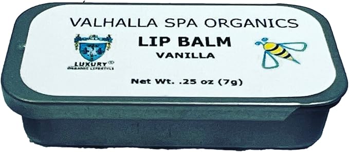 Beeswax Lip Balm with Aloe Vera and Vitamin E | Vanilla Scent | Un-Flavored-VivaGrace Women