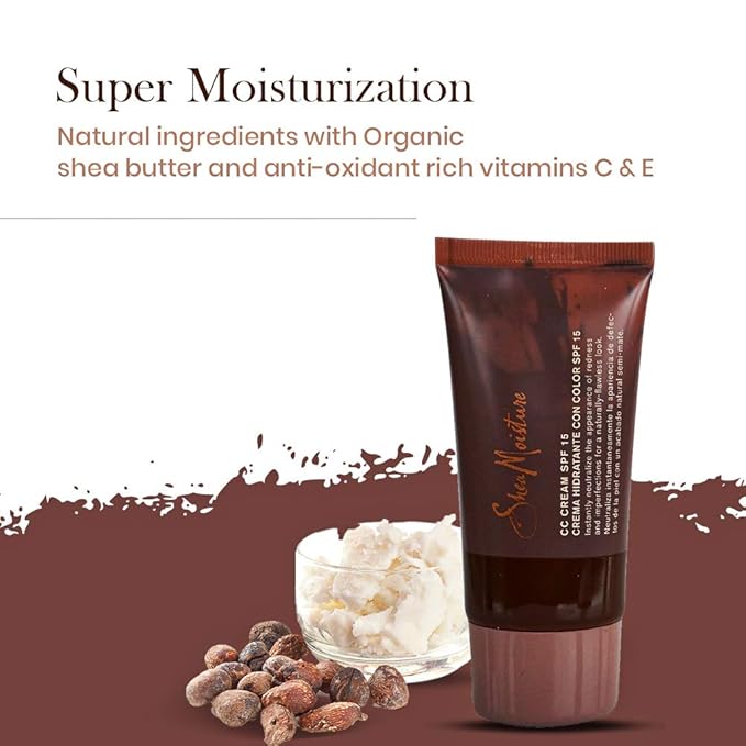 Shea Moisture CC Cream SPF 15 - Deep-VivaGrace Women