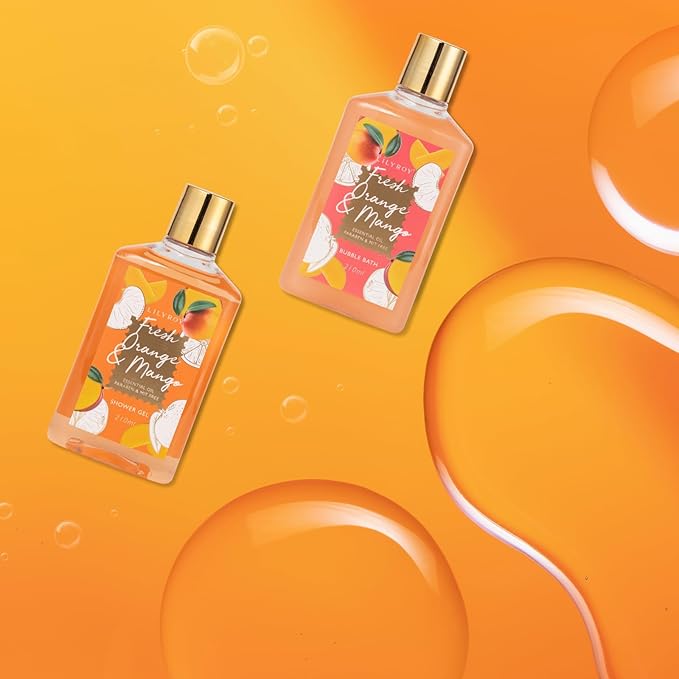 Mothers Day Gifts for Mom - 23-Piece Bath & Body Gift Basket Set for Women, Bath Gift Set, Spa Gift Basket Set with Bath Bomb & More | Christmas Valentine's Birthday Gifts, All Occasion Present-VivaGrace Women