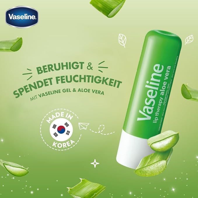 Vaseline Aloe Fresh Lip Therapy Stick- .16 oz-VivaGrace Women