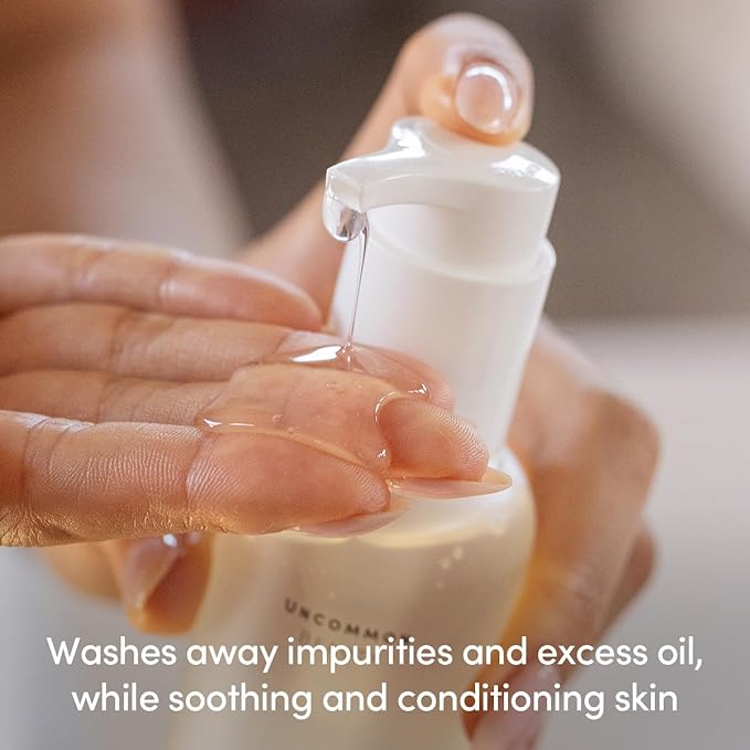 Jelly Cleanser - Daily Gentle Face Wash Enriched with Aloe Vera Gel - All Skin Types, Vegan, Cruelty Free, Fragrance Free, 5.07 FL OZ