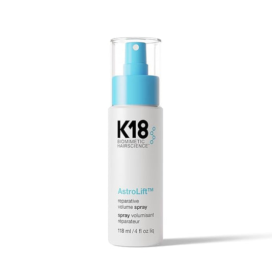 K18 AstroLift™ Reparative Volume Spray, 2-Day Hair Thickening + Hold For Thin, Fine, Fragile Hair, Non-Sticky, Non-Crunchy, Humidity-Resistant Volumizing Spray, 4 Fl Oz-VivaGrace Women