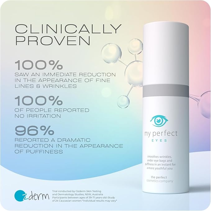 My Perfect Eyes 20ml, 200 Applications, Penny Lane, Instant Results, Clinically Proven, Anti-Ageing Serum UK Original Formula, Science-Backed Anti-Wrinkle Serum. As Seen on TV.-VivaGrace Women