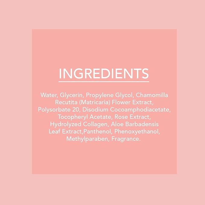 Makeup Remover Wipes Bulk Pack- Collagen and Rosehip Facial Cleansing Wipes, 4 Pack