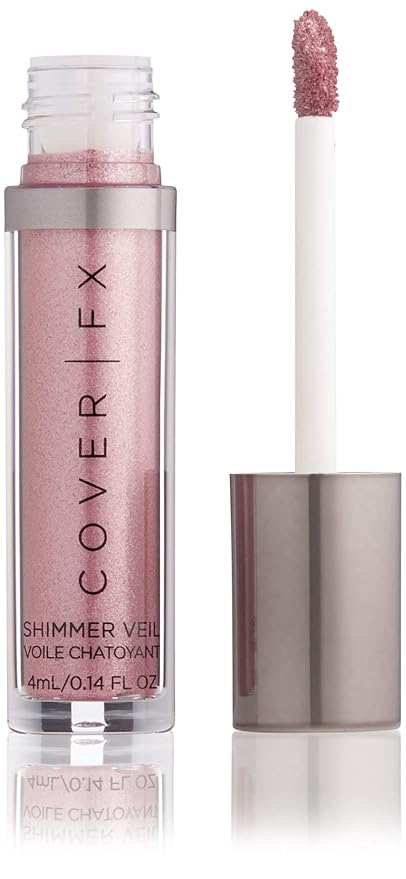 COVER FX Shimmer Veil - Amethyst - Weightless Cream Shimmer - Crease-Proof - Transfer-Proof Formula - Multidimensional Shine - Eyes, Cheeks and Lips-VivaGrace Women