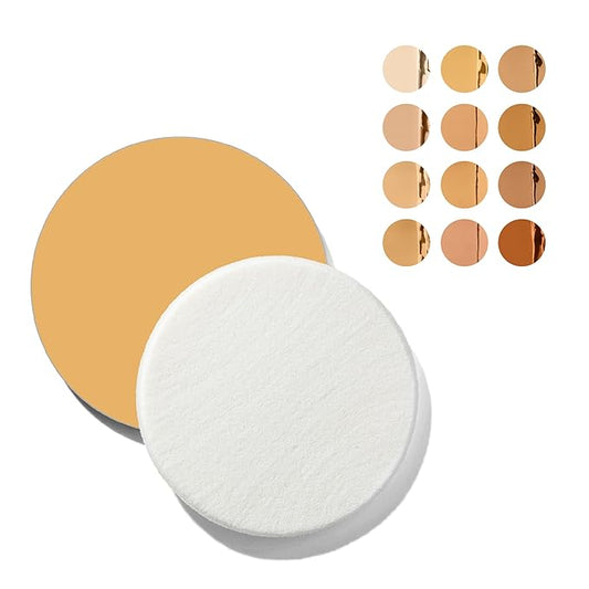 Toty by Sofia Vergara - Ilumina CC Creamy Compact SPF 50+ Refill - Mineral Sunscreen for Face - Cream Foundation Balm - Blurring, Matte Light Coverage - Water Resistant - All Skin Types - 2W