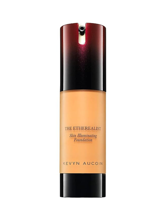 Kevyn Aucoin The Etherealist Skin Illuminating Foundation, EF 09 (Medium) shade: Comfortable, shine-free, smooth, moisturize. Medium to full coverage. Makeup artist go to. Even, bright & natural look.-VivaGrace Women
