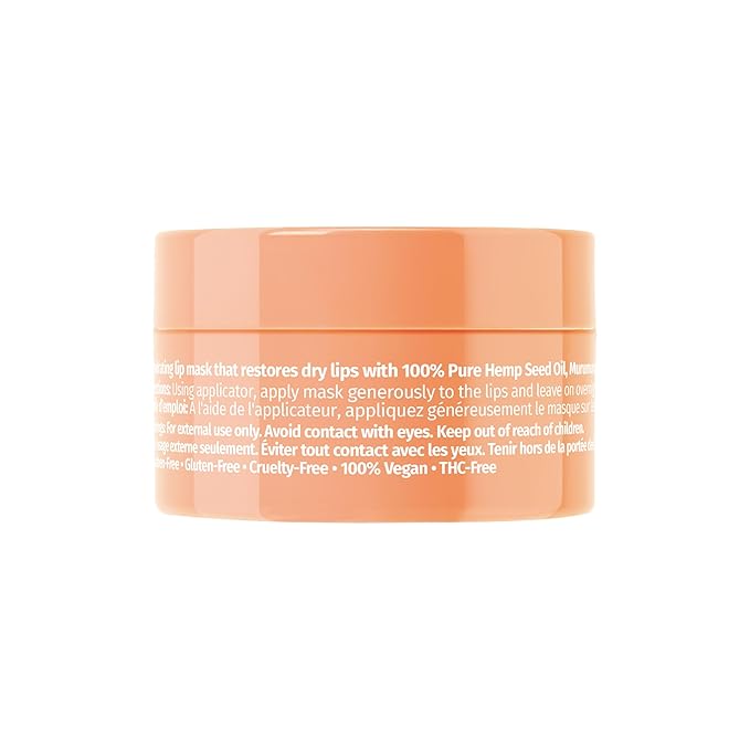 Hempz Hydrating Lip Sleeping Mask - Sweet Pineapple & Honey Melon (.95 Oz.) | Overnight Hydrating Lip Balm for Dry Lips, Lip Repair, Chapped Lip Treatment & Nourishment for Women-VivaGrace Women