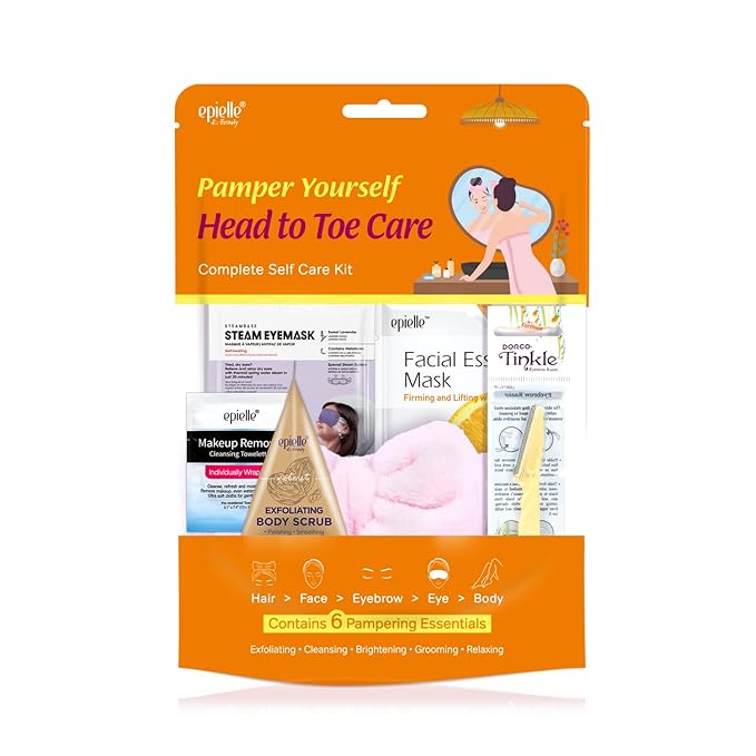 Pamper Yourself Head-to-Toe Care Kit | 6-Piece Spa Gift Set | Ultimate Full Body Relaxation | Ideal Beauty Gift for Spa Days | Korean Skincare-VivaGrace Women