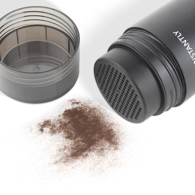 Hair Fibers for Thinning Hair for Women All-Natural Hair Building Fibers 0.98 Oz Hair Volume Powder Bald Spot Cover Up for Men & Women (Medium Brown)-VivaGrace Women