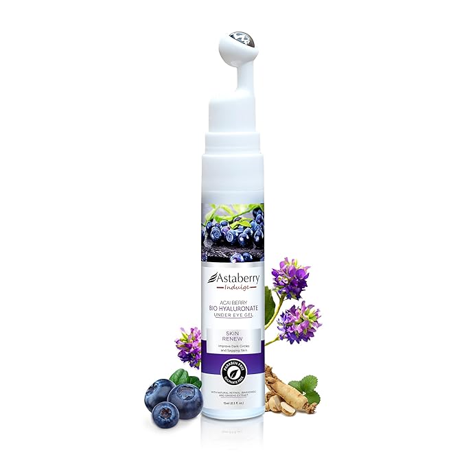 Acai Berry Under Eye Cream For Dark Circles And Puffiness – Hyaluronic Acid, & Retinol Repairs Fine Lines, Wrinkles & Bags Under Eye Area-VivaGrace Women