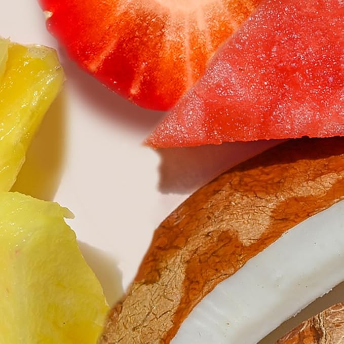 eos 100% Natural Variety Pack Lip Balm Sticks, Coconut Milk, Watermelon Frose, Pineapple Passionfruit, & Strawberry Peach, Lip Care, Pack of 4-VivaGrace Women