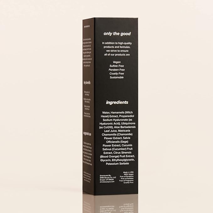 DIME Beauty Super Skin Toner, Alcohol-Free Witch Hazel Toner, Hydrating Toner for Face with Aloe Vera and Cucumber Extract, 4 oz / 120 ml-VivaGrace Women