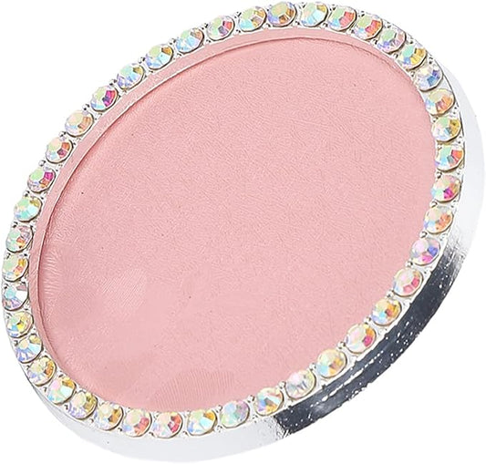 Nail Art Palette, Nail Charm Display Stand Painting Color Mixing Tray Makeup Mixing Plate, Pink-VivaGrace Women