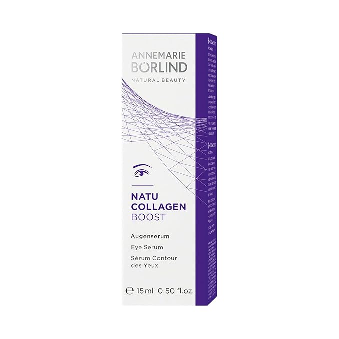 ANNEMARIE BÖRLIND - NATU COLLAGEN Eye Serum - firming, refreshing and radiant eye care, with botanical collagen and plant-based protein, under eye serum, 0.50 Fl. Oz.-VivaGrace Women