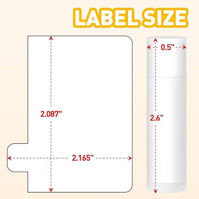 DMSKY 100 Pack Lip Balm Unlabeled, Natural Lip Balm Bulk Blank Tube, Lip Balm for Party Favors and Gift Basket Filling, Wedding or Baby Shower-5 Flavors-VivaGrace Women