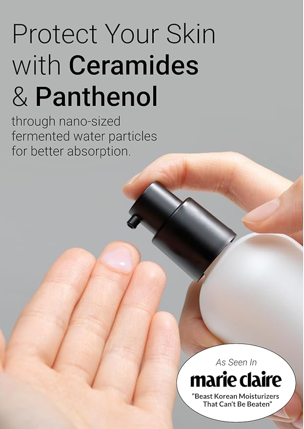 JUNG SAEM MOOL Essential Mool Cream 1.7 Fl Oz, Lightweight Watery Face Cream with Ceramide and Panthenol for Deep Hydration and Radiant Skin, Skin Barrier Support, Korean Foundation Makeup Prep-VivaGrace Women