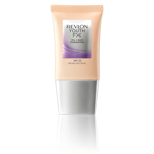 Revlon Youth Fx Fill + Blur Foundation, Porcelain, 1 Fluid Ounce-VivaGrace Women