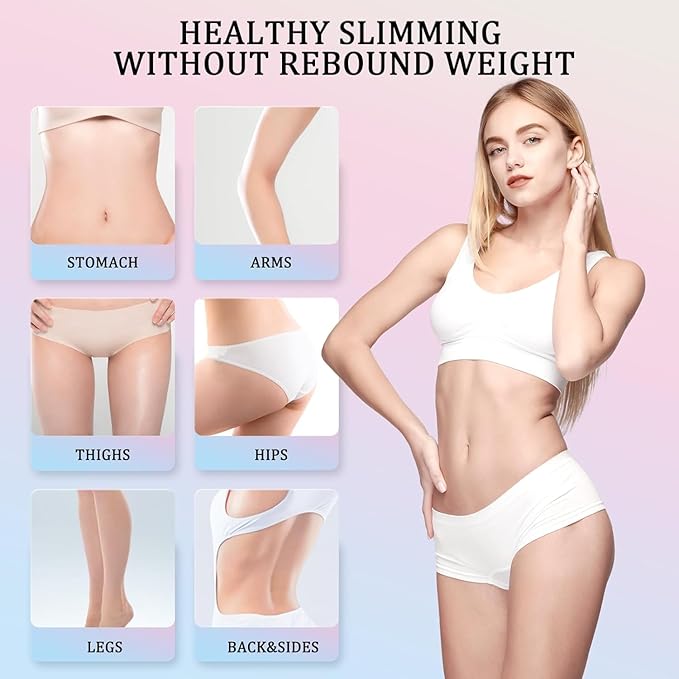 B Flat Belly Firming Cream - Moisturizing, Lifting, Firming for Stomach, Thighs and Butt, Body Lotion gift for Women and Men, 125 ML +5 ML-VivaGrace Women
